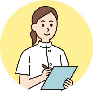 歯科助手のイラスト