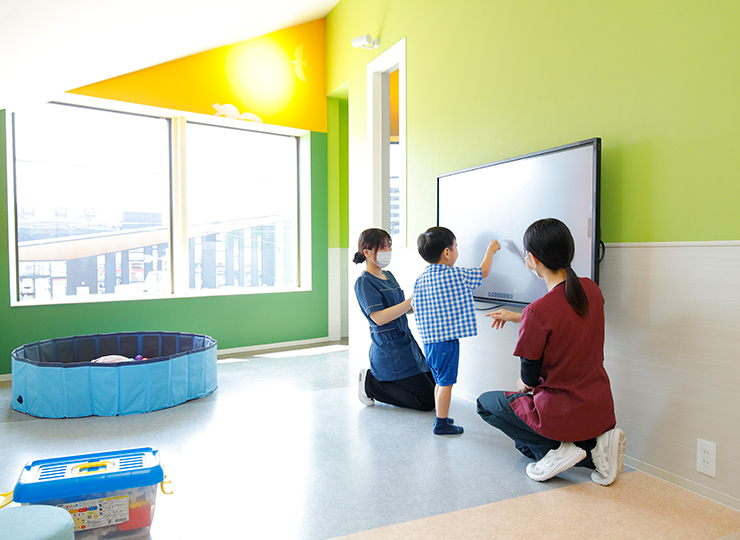 お子様連れでも通いやすい環境